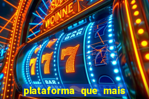 plataforma que mais paga no fortune tiger